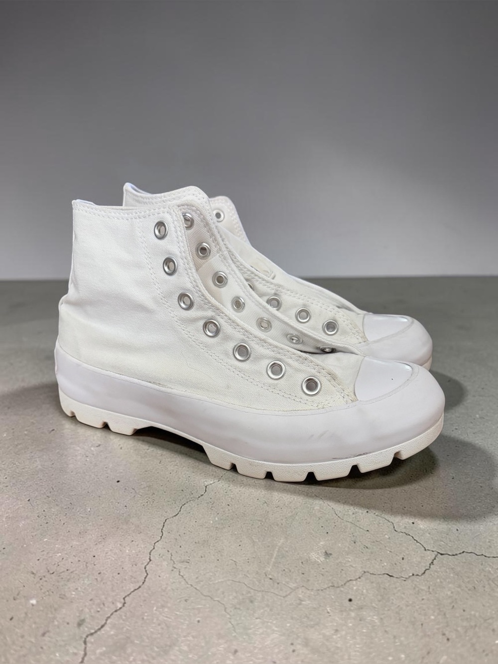 Converse Chuck Taylor All Star Lugged High Top White Platform Women’s 7.5